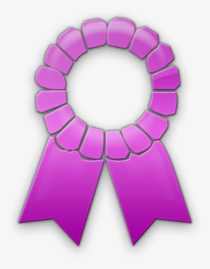 Award Ribbon Template Png Download - Award Ribbon