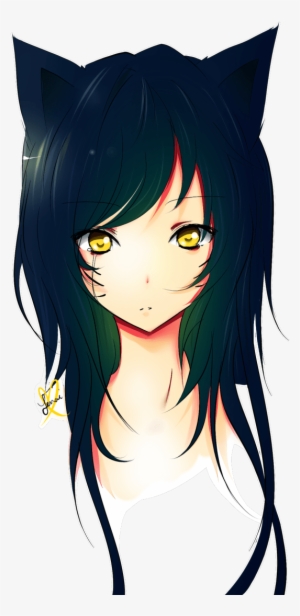 Draw Your Female Character Digitally In Cute Anime - Cute Wolf Anime Girl