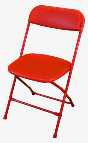 Red Folding Chair Hire - Mccourt Manufacturing Series 5 Plastic Folding Chair