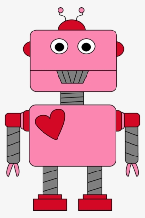 Robot Valentine - Clipart Robot