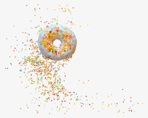About - Donut Sprinkles Png