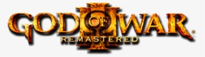 God Of War 3 Remastered Logo - God Of War 3 Logo Png
