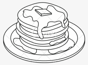 Pancakes Drawing At Getdrawings - Pancake