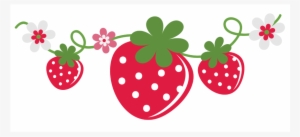 Ppbn Designs Strawberry With Flowers Http Www - Strawberry Shortcake Strawberry Png