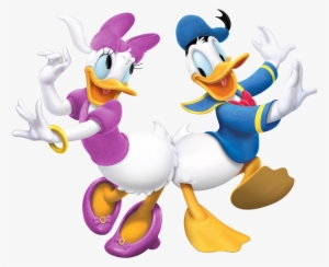 Graphic Black And White Download Donald Duck And Png - Mickey Mouse Clubhouse Donald And Daisy