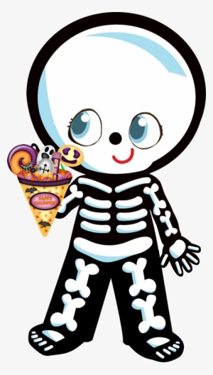 Doll Clipart Halloween - Skeleton Halloween Clipart