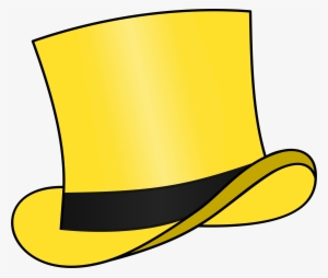 This Free Icons Png Design Of Top Hat Yellow Transparent Png 2377x2015 Free Download On Nicepng - roblox banded top hat