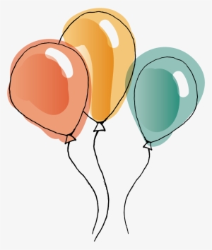 Balloon Watercolor Painting Clip Art - Watercolor Balloons Transparent Background