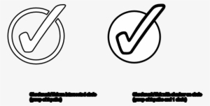 How To Set Use Outlined Checkmark Icon Png