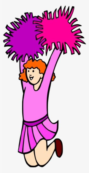 Cheerleading Pom-pom Joke Woman Megaphone