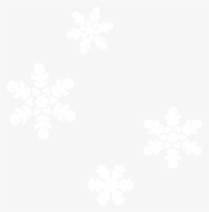 Snowflakes White Clip Art At Clker - White Snowflakes Black Background