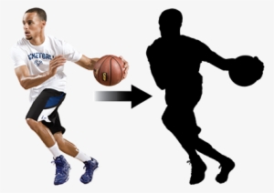Silhouette Of Stephen Curry