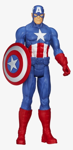 Super Hero Titan Series Captain America 12 Inch Action