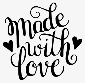 Made With Love Svg