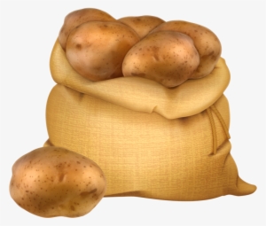 Sack Of Potatoes, Vector Icon [преобразованный] - Potato Bag Clip Art
