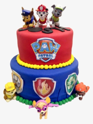 Paw Patrol Cake - Paw Patrol