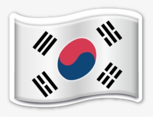 Flag Of Korea - Korean Flag Emoji Png