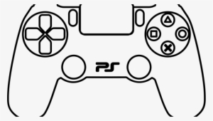 Huge Collection Of 'ps4 Drawing' - Drawing Of Ps4 Controller