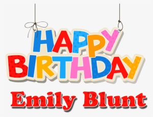 Happy Birthday Font Style Png