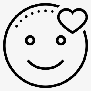 Smiling Face With Heart Icon - Smile