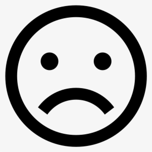 Sad Face Png Image With Transparent Background - Happy Icon