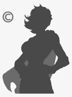 Placeholder Female Superhero C - Superhero Shadow