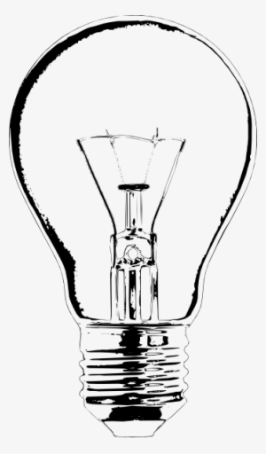 Lightbulb Clip Art Free Vector - Light Bulb Drawing Png