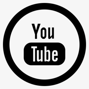 Youtube Play Button Transparent Image - Youtube Logo Png White Circle