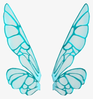 Share This Image - Teal Fairy Wings Png