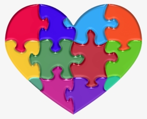 Autism Puzzle Piece Heart