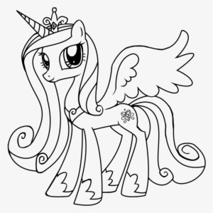 My Little Pony Princess Cadence Coloring Pages Printable - My Little Pony Cadence Coloring Pages