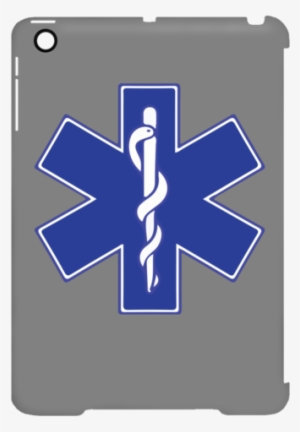 Star Of Life Blue Ipad Mini Clip Case - Ancient Universal Symbol For Knowledge