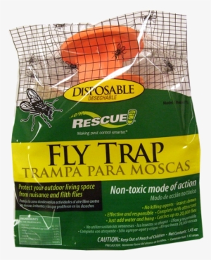 Disposable Fly Trap - Rescue Disposable Fly Control Trap (ftd-db12 