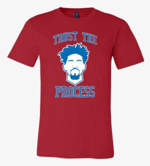 Joel Embiid 'trust The Process' - Teacher Tshirt Designs