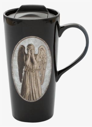 Doctor Who Weeping Angel Heat Reactive Travel Mug - Doctor Who - Weeping Angel 20 Oz. Heat Reactive Travel