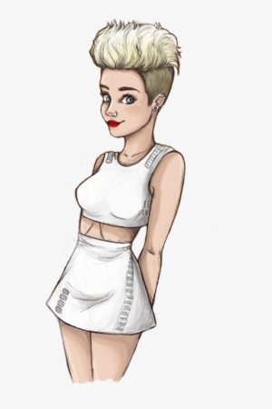 Desenho Miley Cyrus Tumblr - Miley Cyrus Dibujo