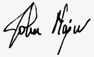 Signature Of John Major - Signature Of John