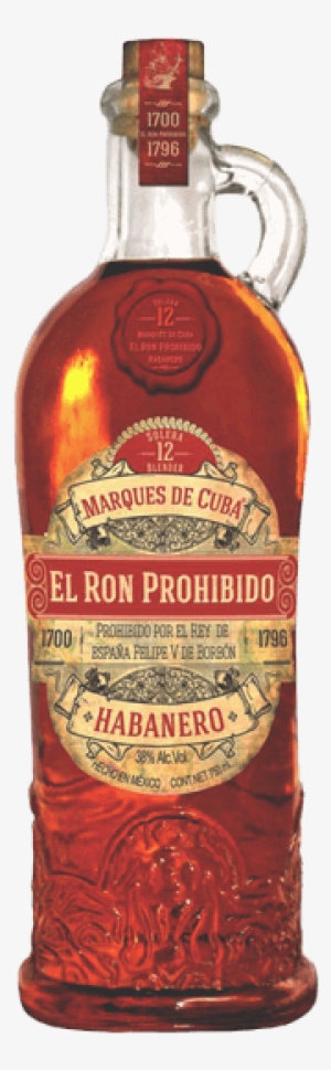El Prohibido Rum Solera 12 Yo - Cervecera Mexicana El Ron Prohibido Dark Rum