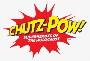 Chutz Pow Superheroes Of The Holocaust Is An Art Exhibit - Logo