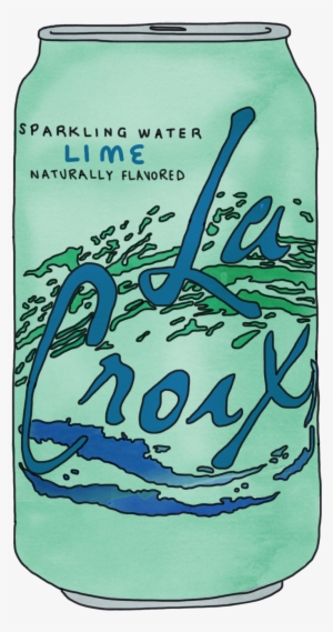 Sparkling Water's Healthy Benefits And Friendly Appearance - La Croix Can Transparent