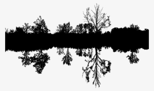 Image Library Download Reflected Silhouette Big Image - Nature Silhouette