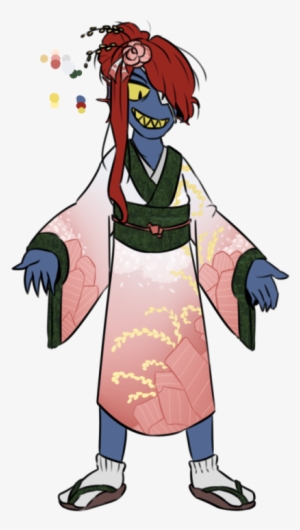 I Made An Undyne Thats,,, Sushi I Made It For A Contest - Food