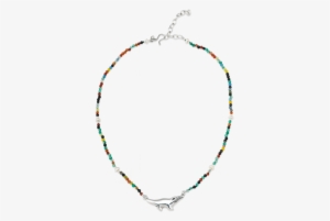 Mardi Gras Beads Png - Mignon Faget Petit Alligator Necklace - 14k Gold