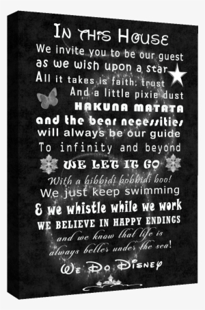 We Do Disney Guest Quote On Canvas Wall Art Picture - Ipswich Five Mile Pumpernickel Rye Porter