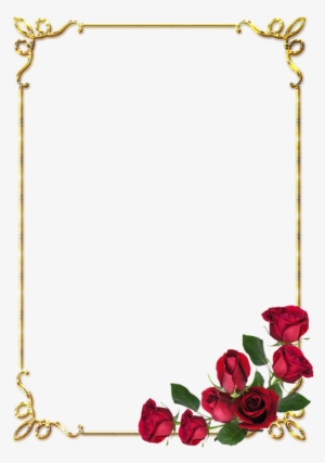 Фотки Page Borders, Frames Png, Borders For Paper, - Roses
