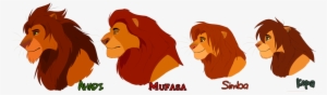 36 Images About Rey León 🇿🇦 On We Heart It - Simba And Mufasa Grown Up