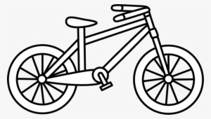 Black And White Bicycle Clip Art - Bike Clipart Black And White