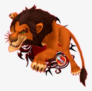 Scar The Lion King Png - Kingdom Hearts Scar