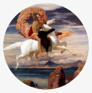 Perseus On Pegasus Hastening To The Rescue Of Andromeda - Perseus And Pegasus Hastening To The Rescue