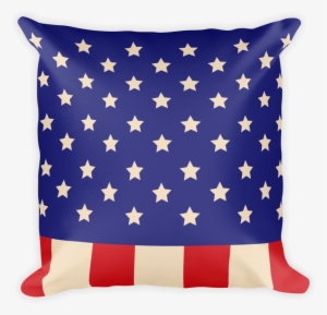American Stars Square Pillow